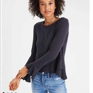 AE Double Ruffle Hem